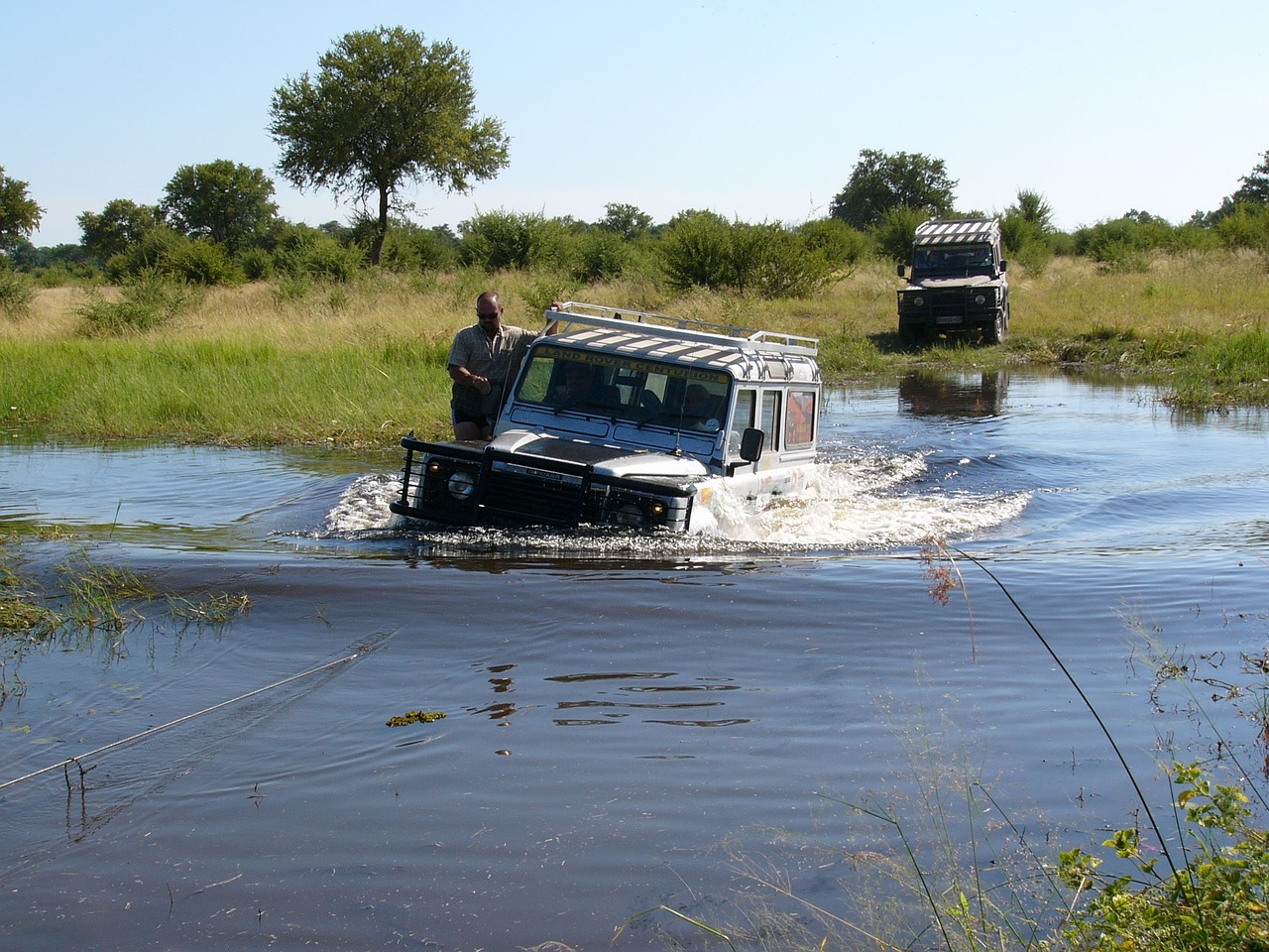 driving in delta floods